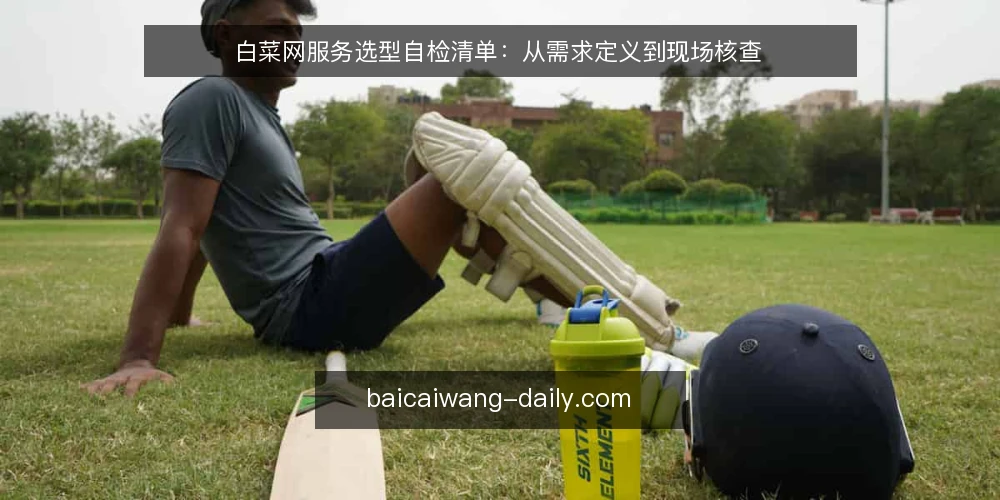 白菜网服务选型自检清单：从需求定义到现场核查 — 需求定义：先锁边界再谈选型 配图