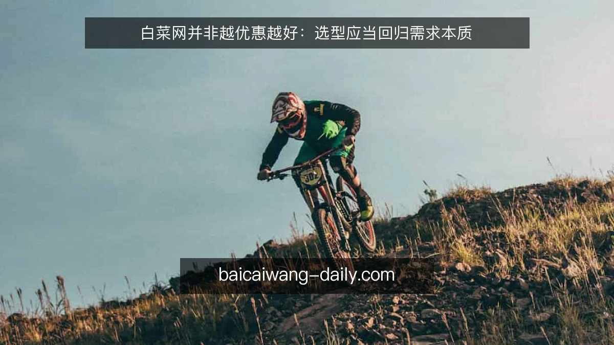 白菜网并非越优惠越好:选型应当回归需求本质