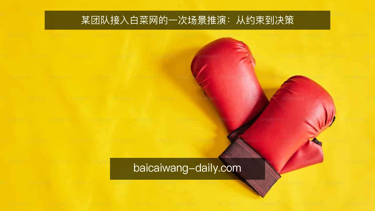 某团队接入白菜网的一次场景推演:从约束到决策
