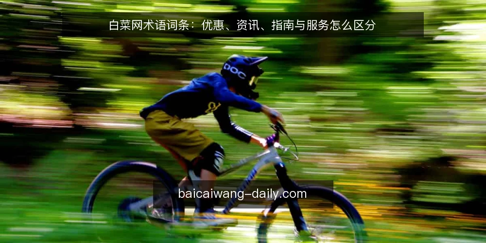 白菜网术语词条：优惠、资讯、指南与服务怎么区分 — 先厘清白菜网相关术语的边界 配图